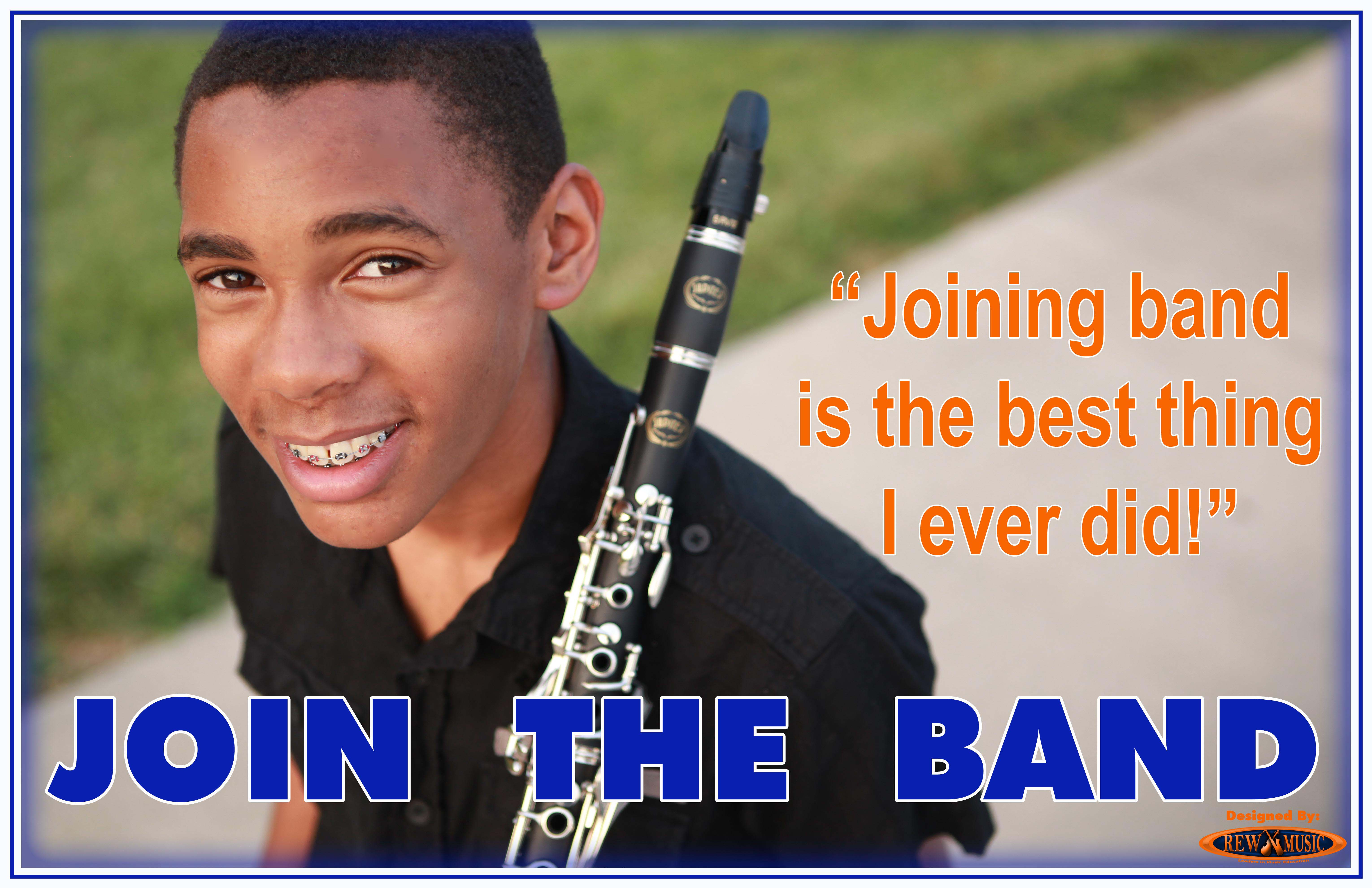 Join the School Band Clarinet