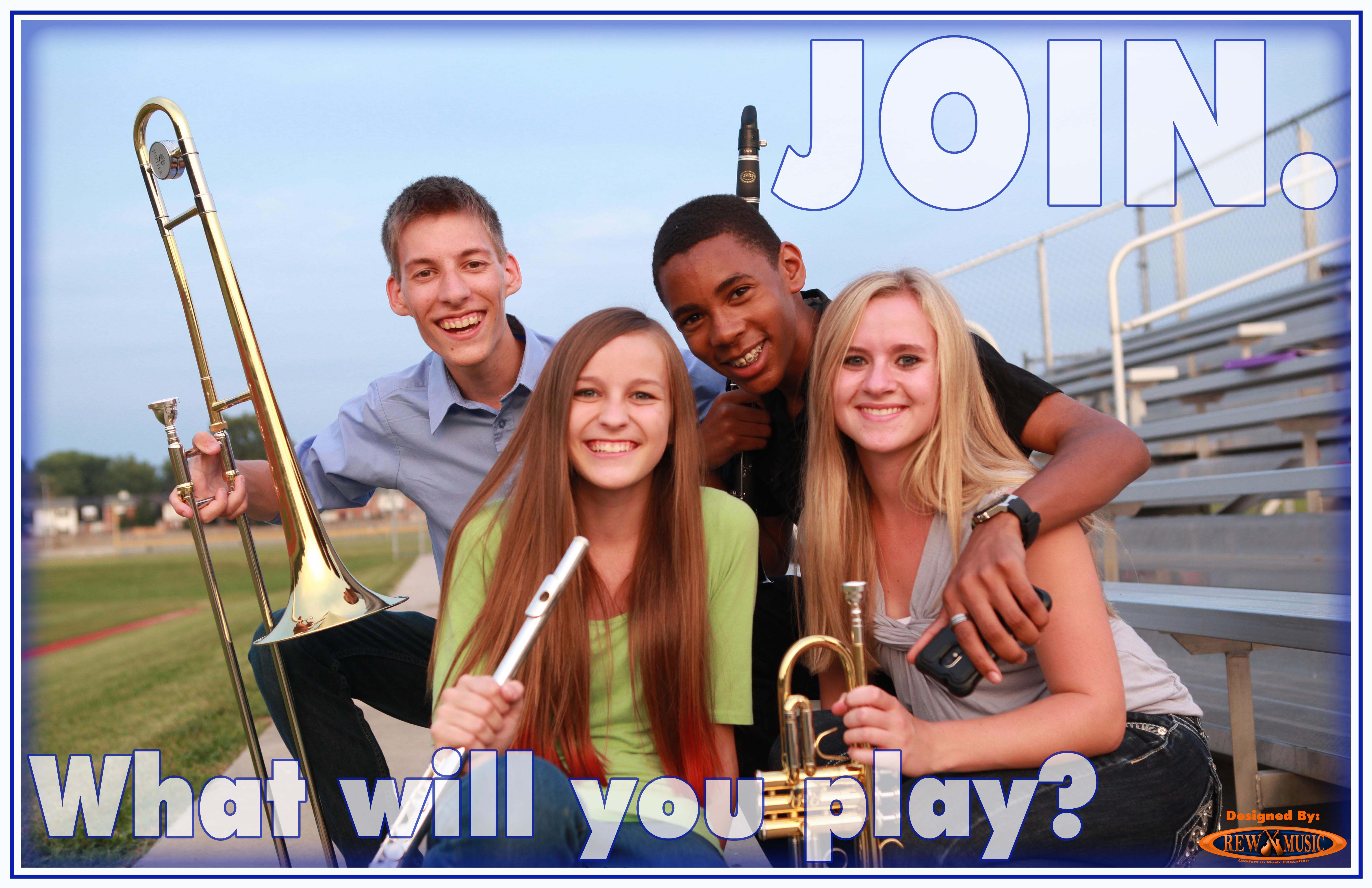 Join the School Band Group What Will You Play?