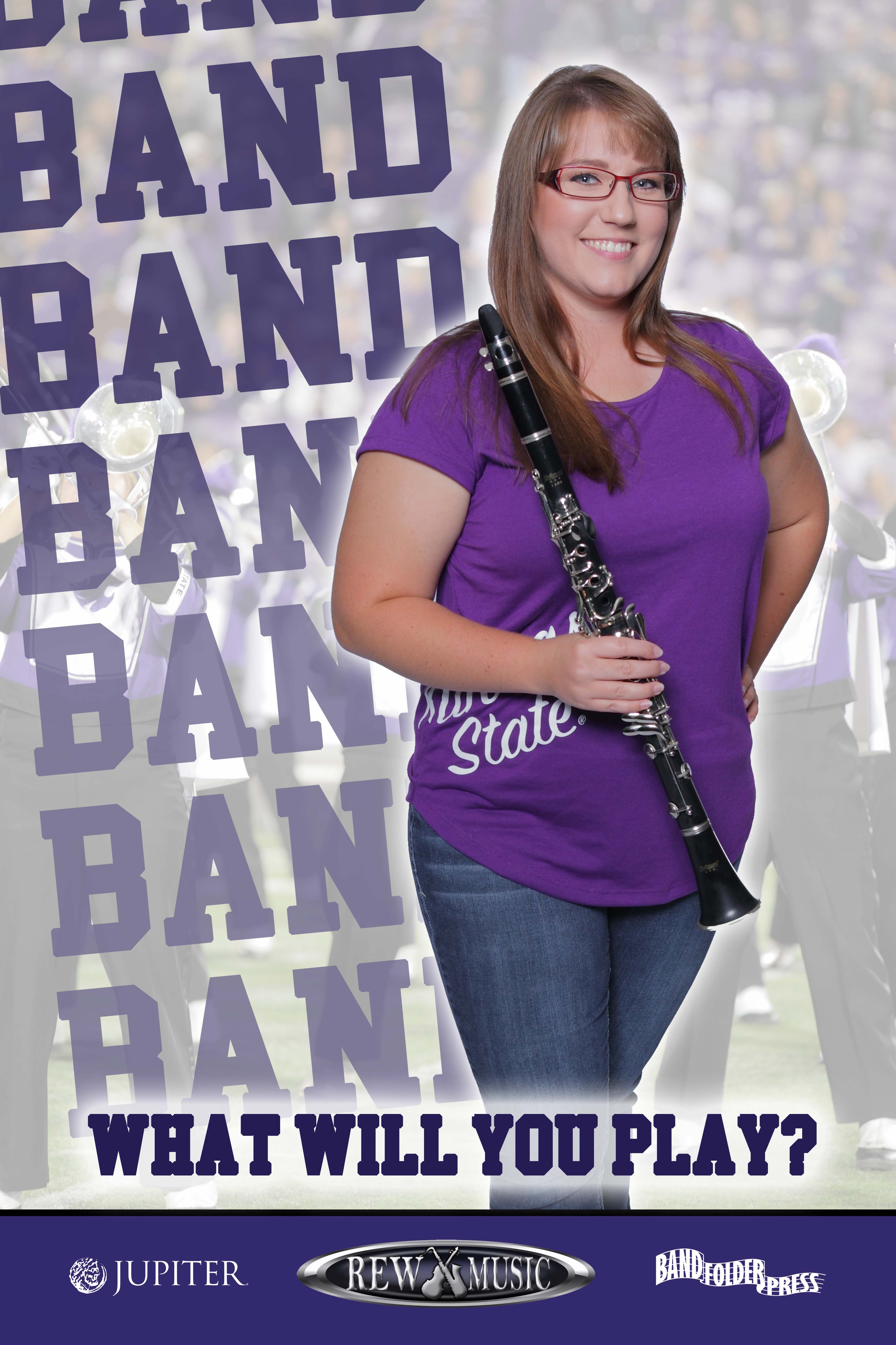 Join the School Band Clarinet player