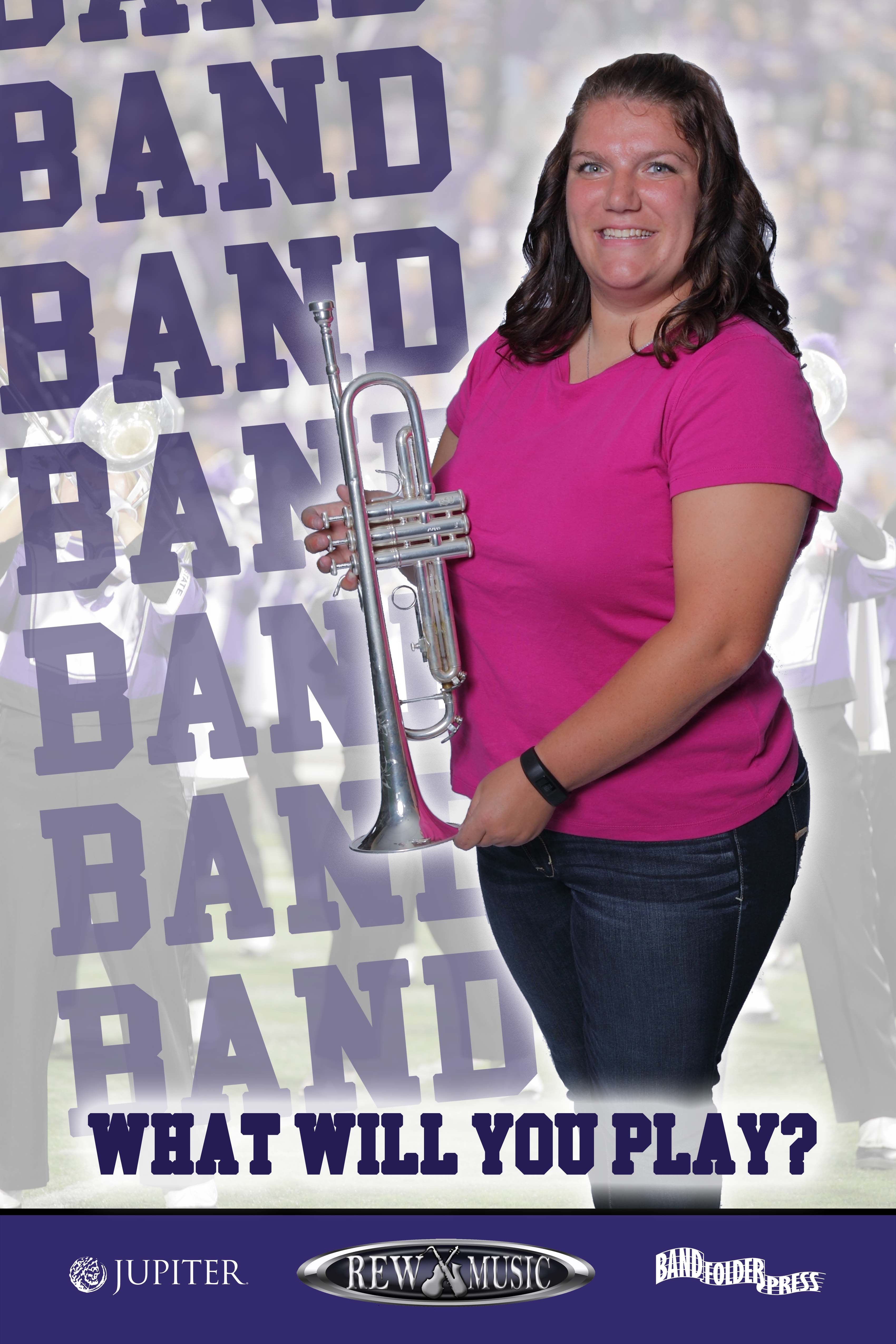 Join the School Band Trumpet player