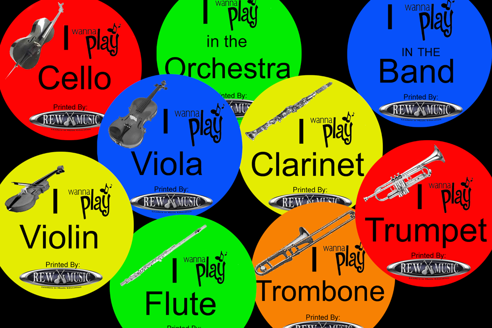 band orchestra stickers